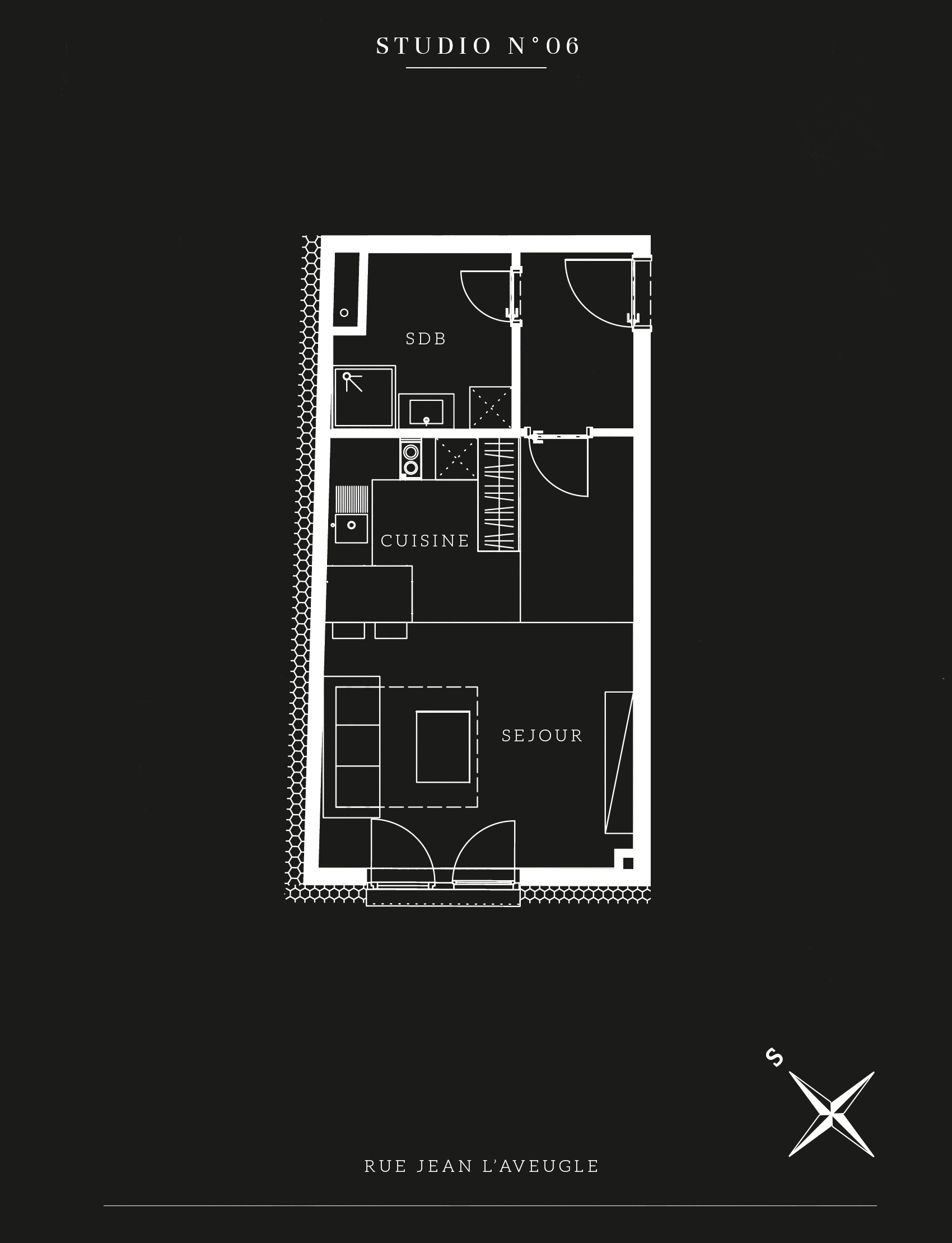Studio n°6 (1er étage) Bohême Studio n°6 (1er étage) Bohême