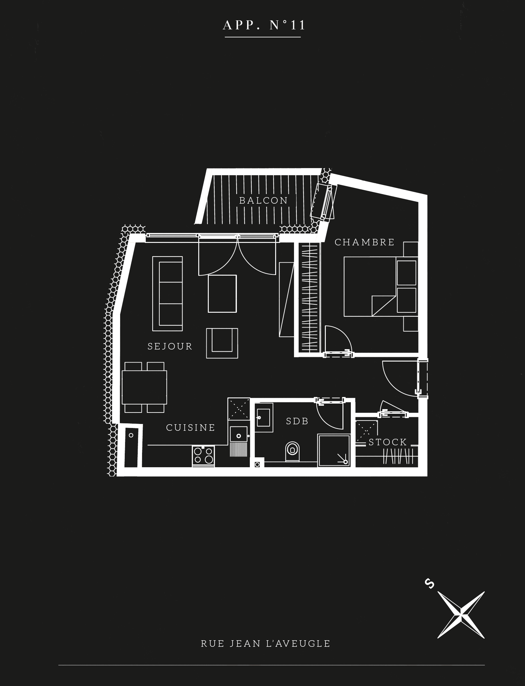 appart n°11 (2eme étage) Bohême appart n°11 (2eme étage) Bohême