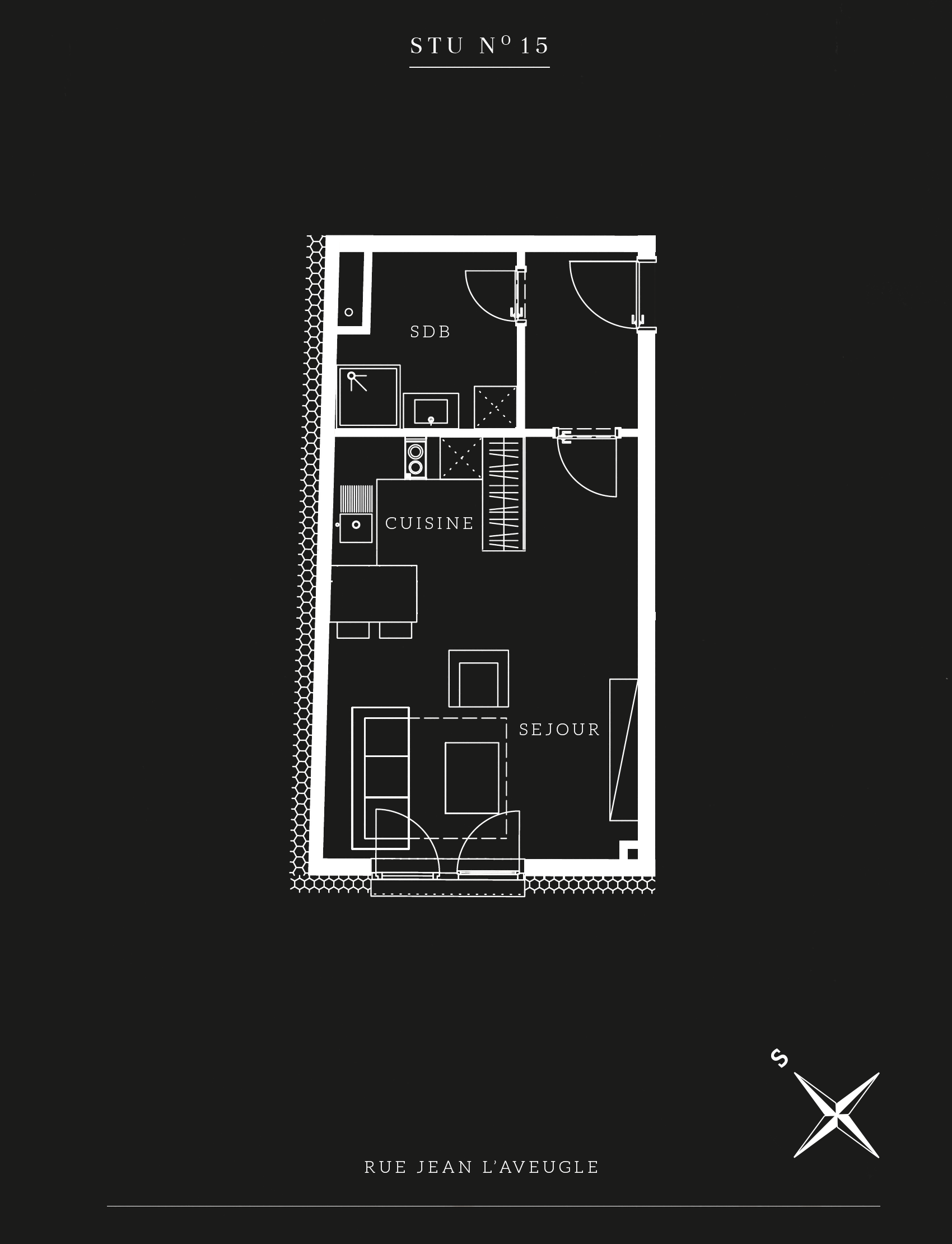 studio n°15 (3eme étage) Bohême studio n°15 (3eme étage) Bohême