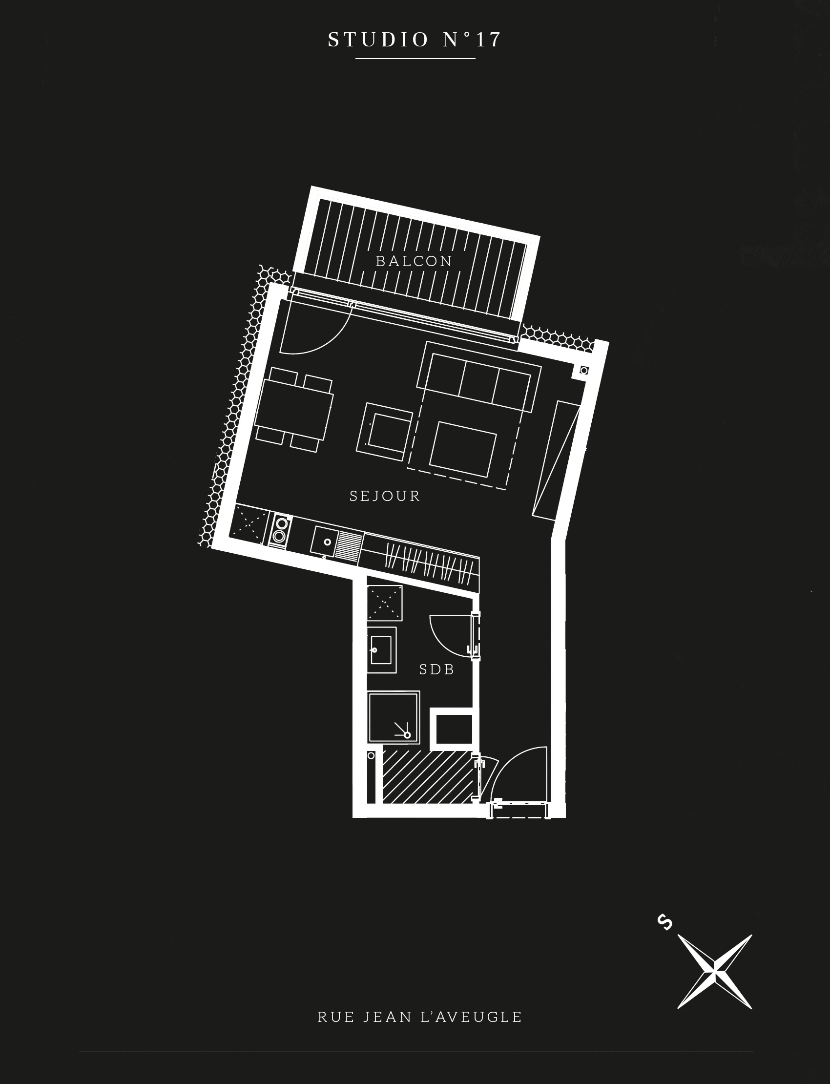 studio n°17 (3eme étage) Bohême studio n°17 (3eme étage) Bohême