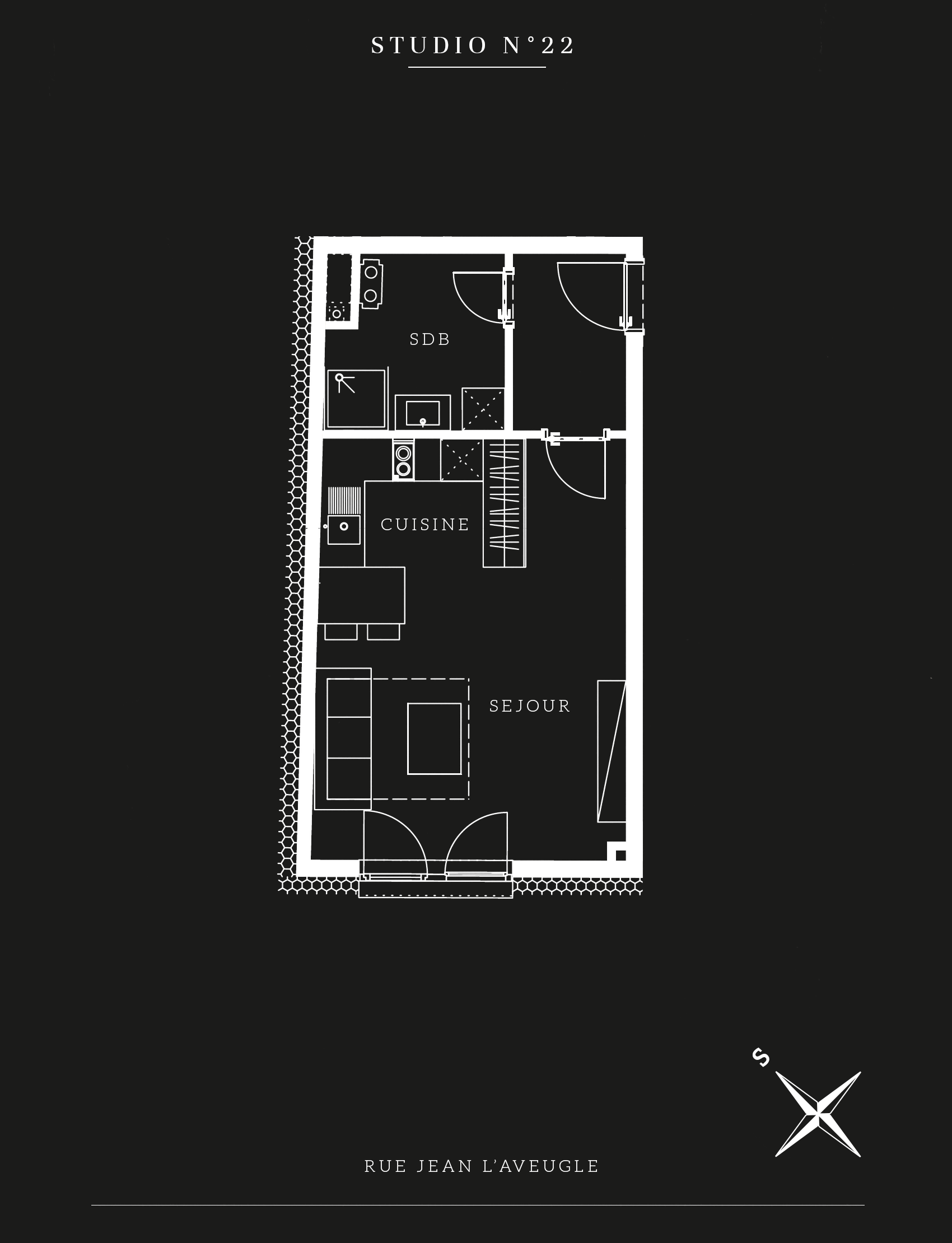 studio n°22 (3eme étage) Bohême studio n°22 (3eme étage) Bohême